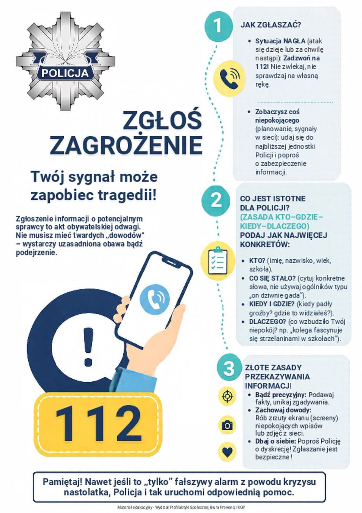 Ogólnopolska kampania Policji na rzecz bezpieczeństwa uczniów