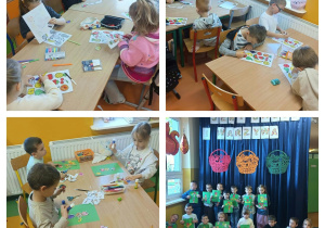 Wykonanie pracy plastycznej „Owocowy ludzik” i prezentacja prac.