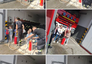 Przedszkolaki zwiedzają najbliższą okolicę
