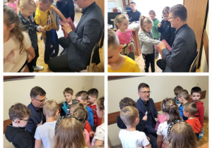 Przedszkolaki zwiedzają najbliższą okolicę