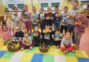 Dzień owocowy w grupie Pszczółki