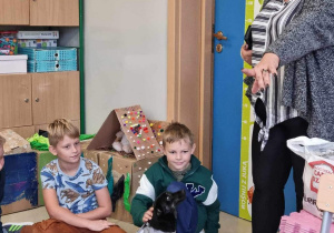 Spotkanie z przedstawicielką Fundacji Bezdomniaki.