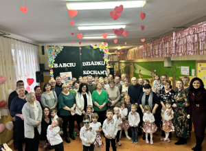 Dzień Babci i Dziadka w grupie Motylki