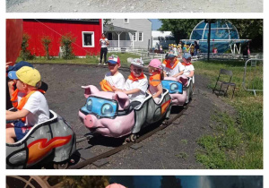 Zabawy przedszkolaków w Kosmicznym Ranczo