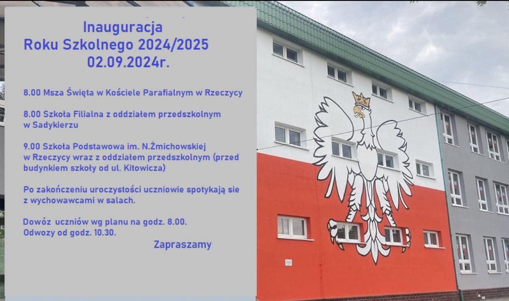 Inauguracja Roku Szkolnego