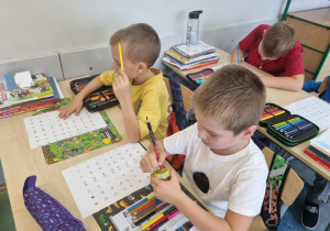 Dzień Kropki – uczniowie klasy pierwszej