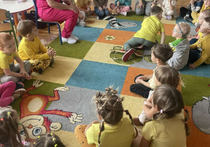 Rozmowy na dywanie z pielęgniarką.