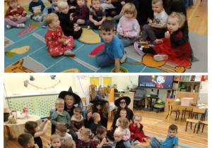 Zdjęcie grupowe Kamyczków z Wróżbitkami.