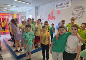Uczniowie w EC1 – Ulica żywiołów.