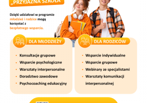 Plakat - Program „Przyjazna Szkoła”.