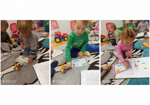 Stefan , Aleksander oraz Emilia uczą się jak prawidłowo nadawać listy.