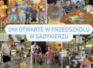 Dzień otwarty w przedszkolu w Sadykierzu