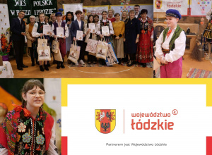 Kolaż zdjęć z konkursu "Wieś polska w poezji i prozie"