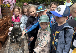 Spotkanie z kolejną bajkową postacią.