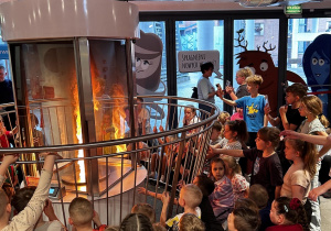 Pokaz fire show.