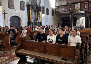 Wizyta w Kościele w Opatowcu.
