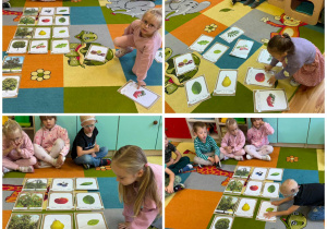 Dzień Drzewa w grupie Promyczki w czasie zajęć edukacyjnych.