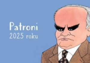 Plakat - konkurs ,,Patroni 2025 roku"