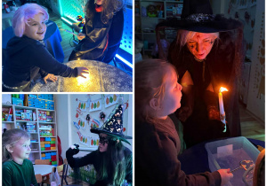 Promyczki w trakcie wróżenia.