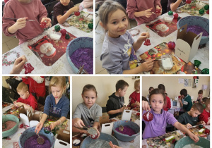 Zadowoleni uczniowie podczas warsztatów.