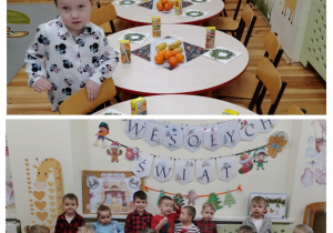 Grupa Kamyczki w dniu wigilii.