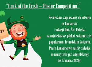 Plakat “Luck of the Irish – Poster Competition”