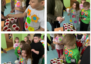 Zakupy wiosennych galaretek od Samorządu Szkolnego.