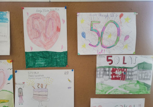 Prace konkursowe uczniów.