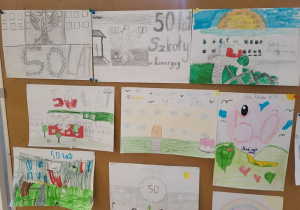 Prace konkursowe uczniów.