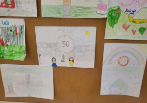 Prace konkursowe uczniów.