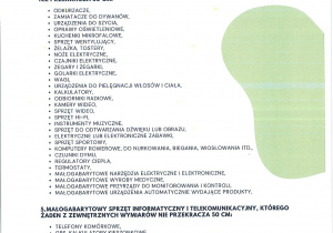Zbiórka elektrośmieci w naszej szkole!