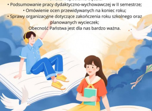 Uwaga – zmiana terminu zebrania z rodzicami