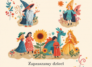Plakat - Dzień postaci z bajki.