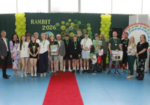 Wręczenie nagród uczestnikom Rambitu 2026.